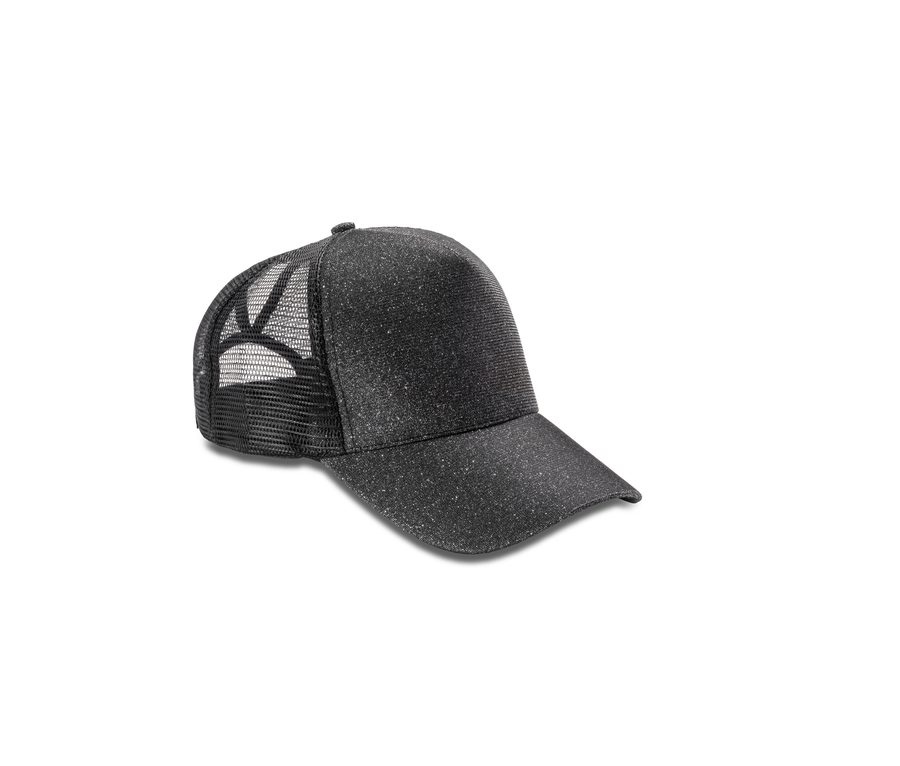 NEW YORK SPARKLE CAP — Farbe BLACK
