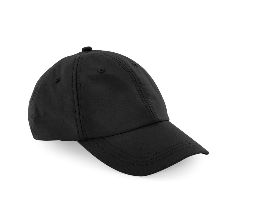 OUTDOOR 6 PANEL CAP — Farbe BLACK