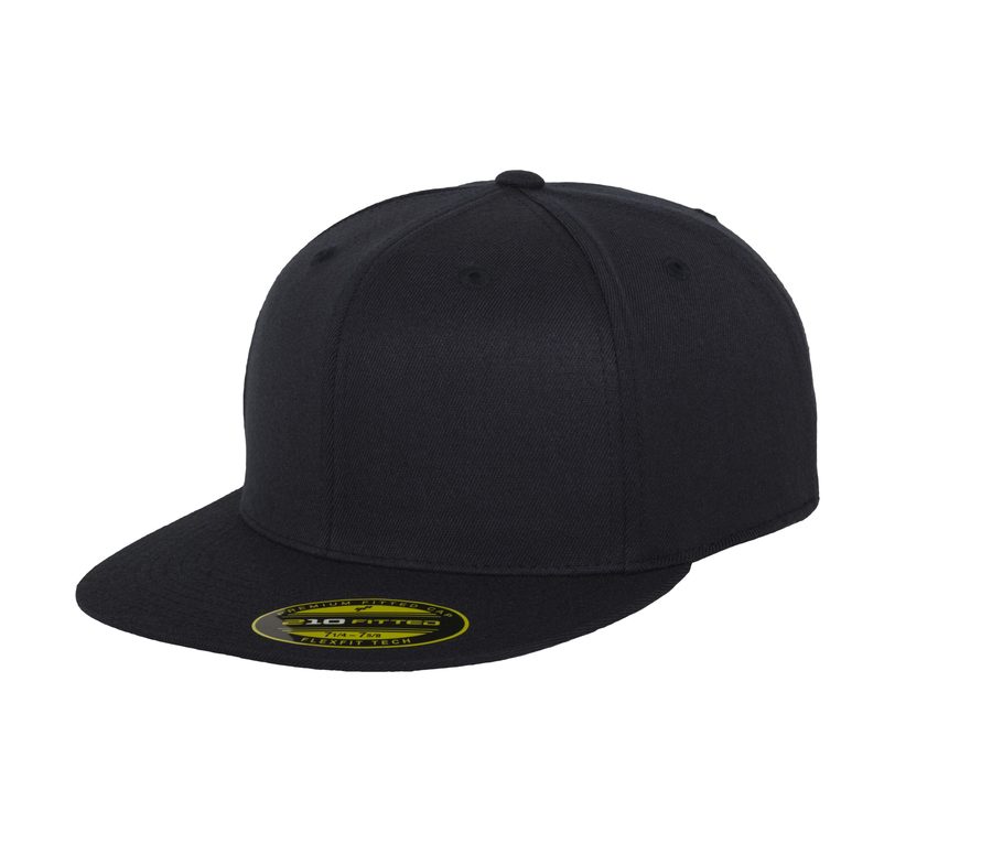 210® PREMIUM FITTED CAP — Farbe BLACK