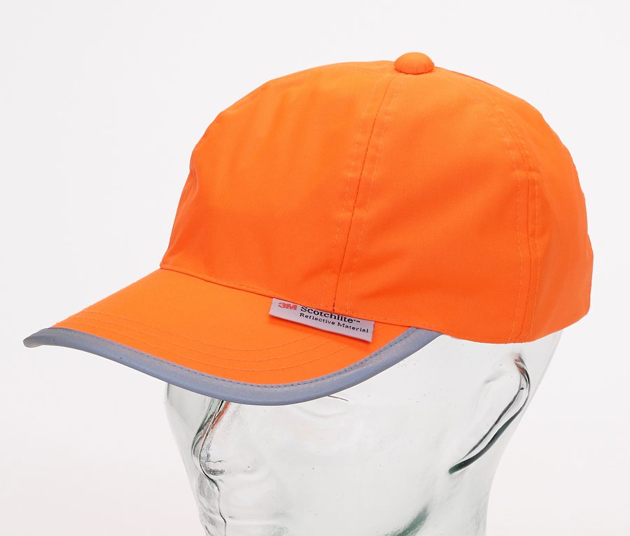 HI-VIS BASEBALL CAP — Farbe HI VIS ORANGE