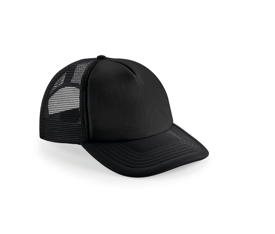 VINTAGE SNAPBACK TRUCKER — Farbe BLACK/BLACK