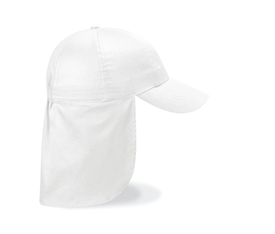 JUNIOR LEGIONNAIRE STYLE CAP — Farbe WHITE