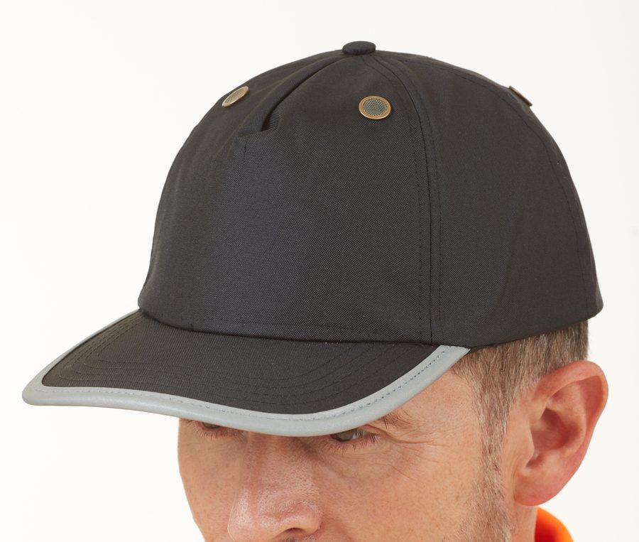 SAFETY BUMP CAP — Farbe BLACK