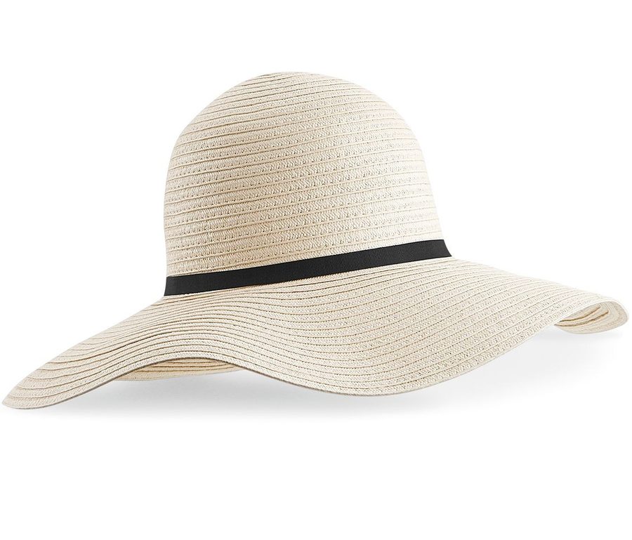 MARBELLA WIDE-BRIMMED SUN HAT — Farbe NATURAL