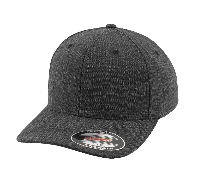 FINE MELANGE FLEXFIT — Farbe BLACK