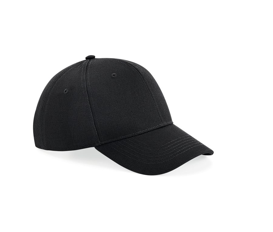 ULTIMATE 6 PANEL CAP — Farbe BLACK