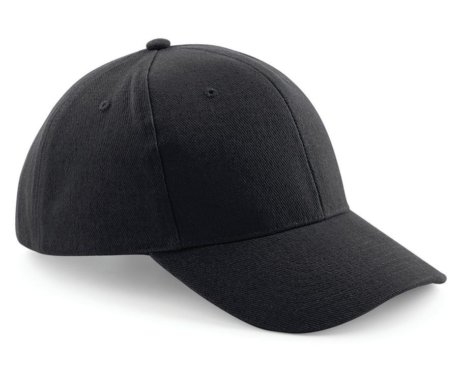 PRO-STYLE HEAVY BRUSHED COTTON CAP — Farbe BLACK