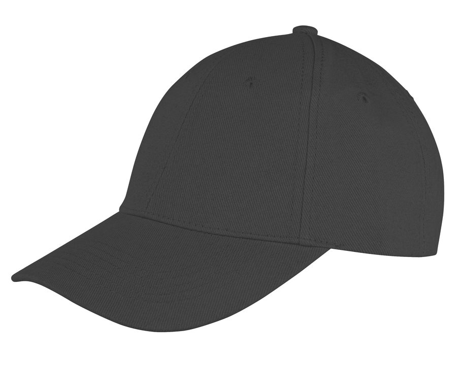 MEMPHIS BRUSHED COTTON LOW PROFILE CAP — Farbe BLACK