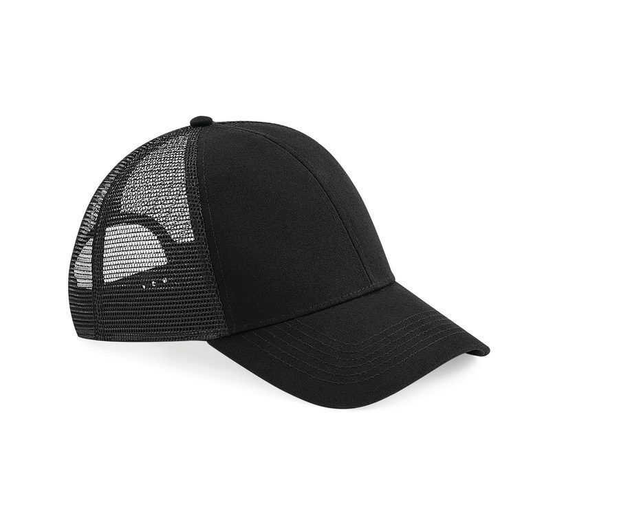 EARTHAWARE® ORGANIC COTTON CANVAS TRUCKER — Farbe BLACK