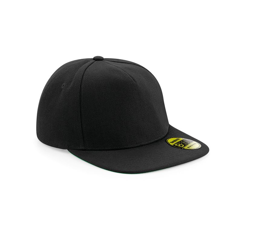 ORIGINAL FLAT PEAK SNAPBACK — Farbe BLACK/BLACK