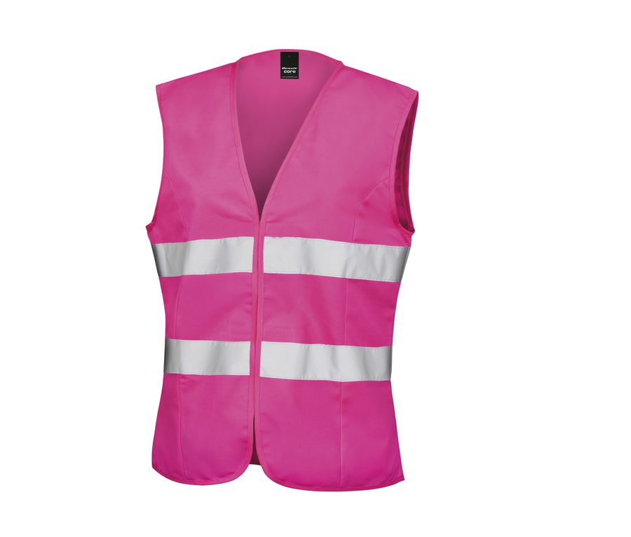 WOMENS HI-VIZ TABARD — Farbe FLUO PINK
