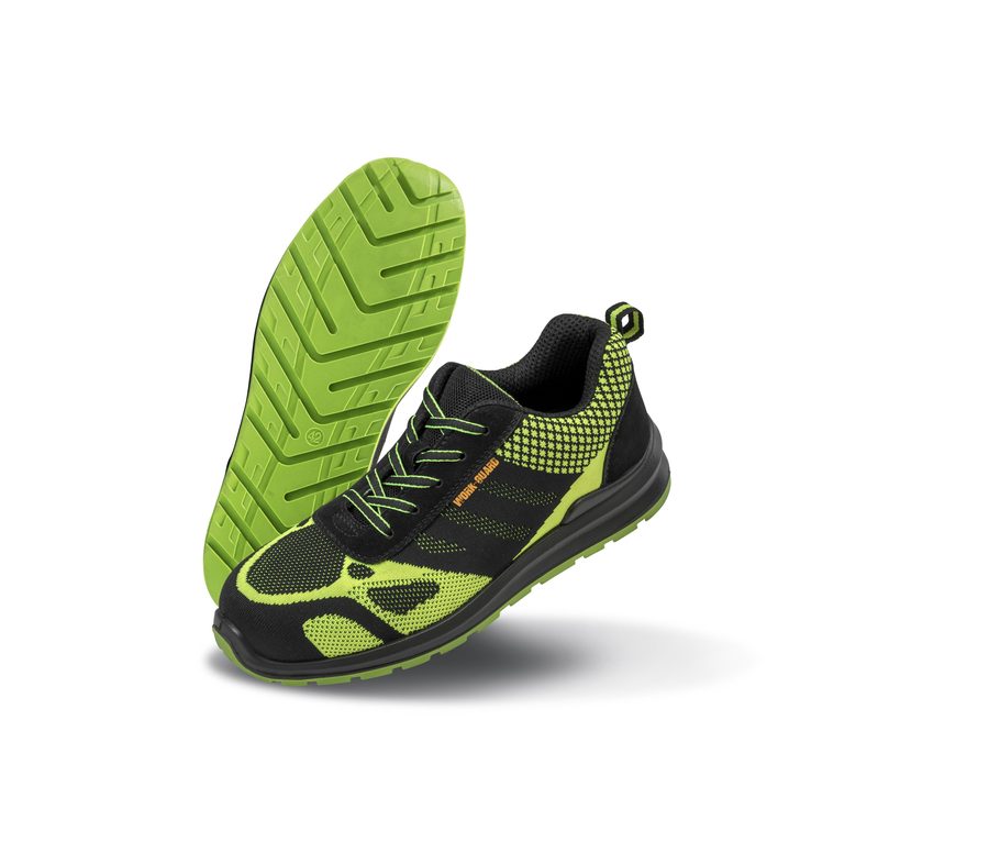 HICKS SAFETY TRAINER — Farbe NEON GREEN / BLACK