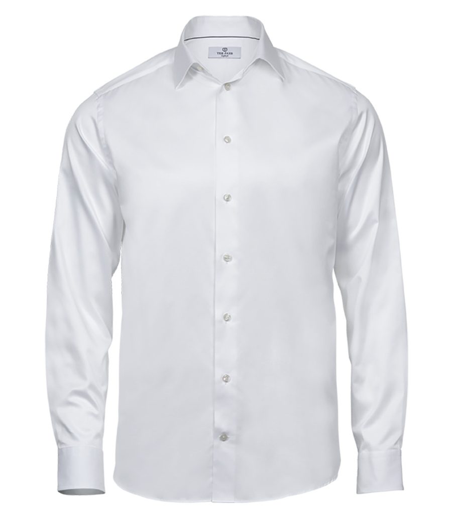 LUXURY SHIRT COMFORT FIT — Farbe WHITE