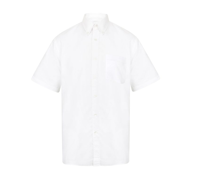 MEN'S CLASSIC SS OXFORD SHIRT — Farbe WHITE