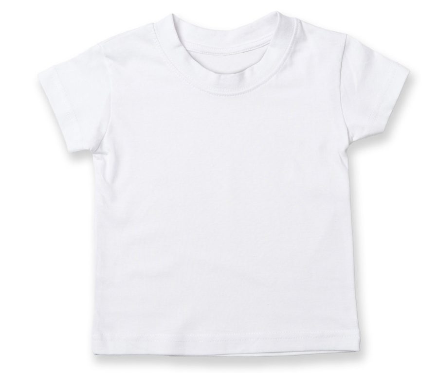 CREW NECK T-SHIRT — Farbe WHITE