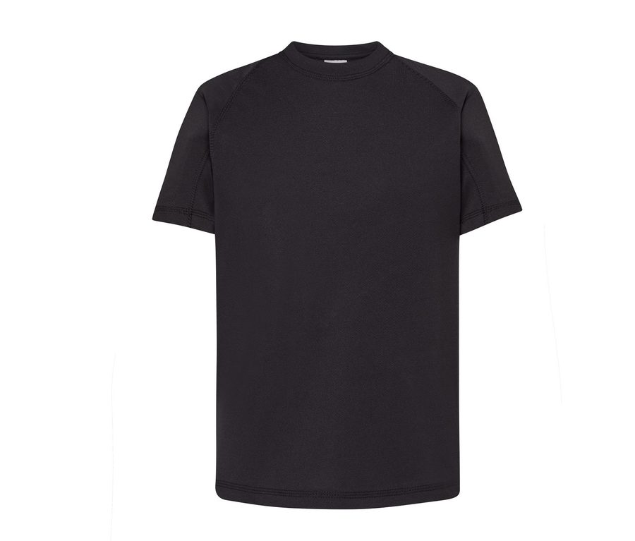 KID SPORT UNISEX T-SHIRT — Farbe BLACK