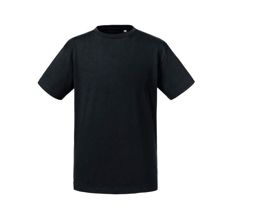 KIDS PURE ORGANIC TEE — Farbe BLACK