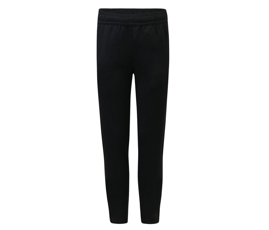 KID'S SLIM LEG TRAINING PANTS — Farbe BLACK