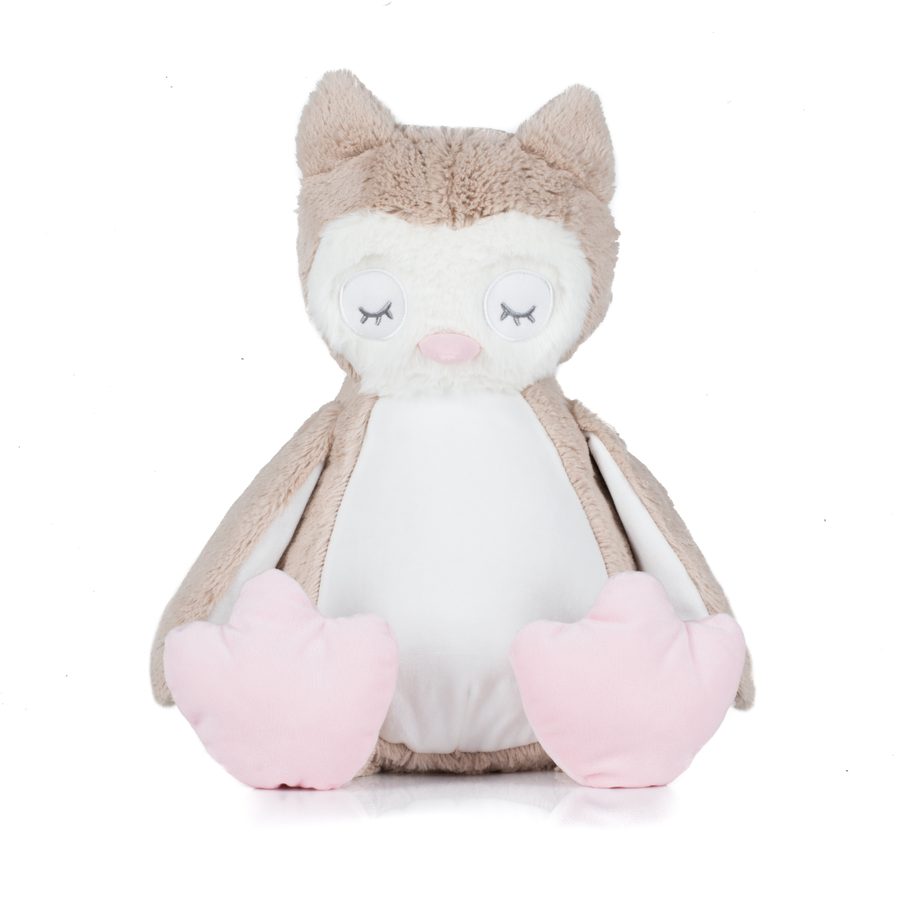 ZIPPIE OWL — Farbe LIGHT BROWN