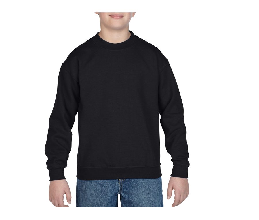 YOUTH CREWNECK SWEATSHIRT — Farbe BLACK