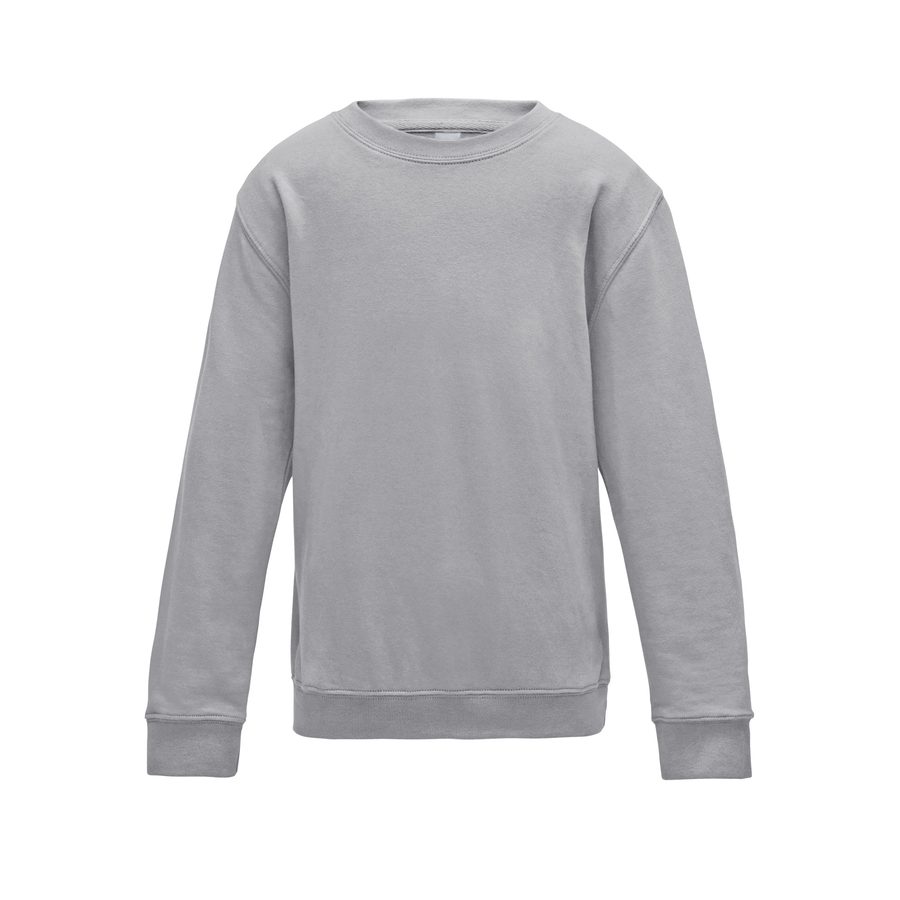 KIDS AWDIS SWEAT — Farbe HEATHER GREY