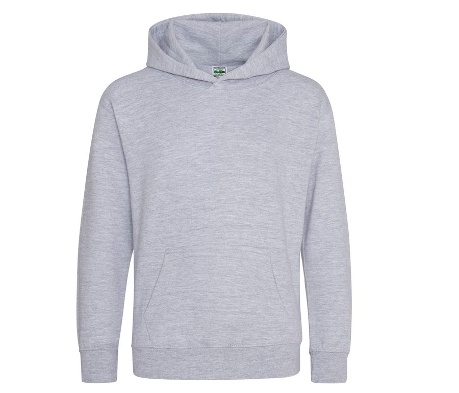 KIDS HOODIE — Farbe HEATHER GREY