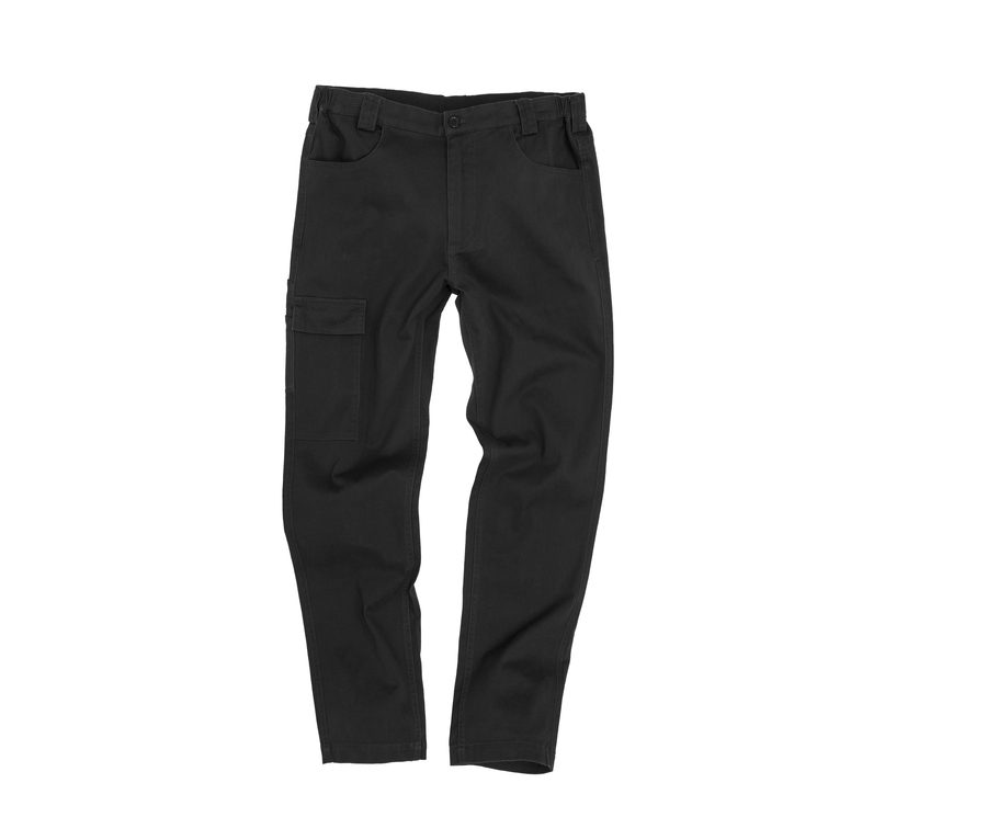 SUPER STRETCH SLIM CHINO — Farbe BLACK