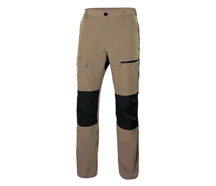 TREKKING STRETCH TROUSERS — Farbe BEIGE ARENA/BLACK