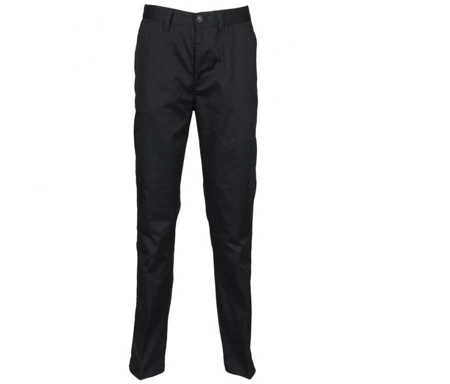 MEN'S 65/35 POLY/COTTON CHINO — Farbe BLACK