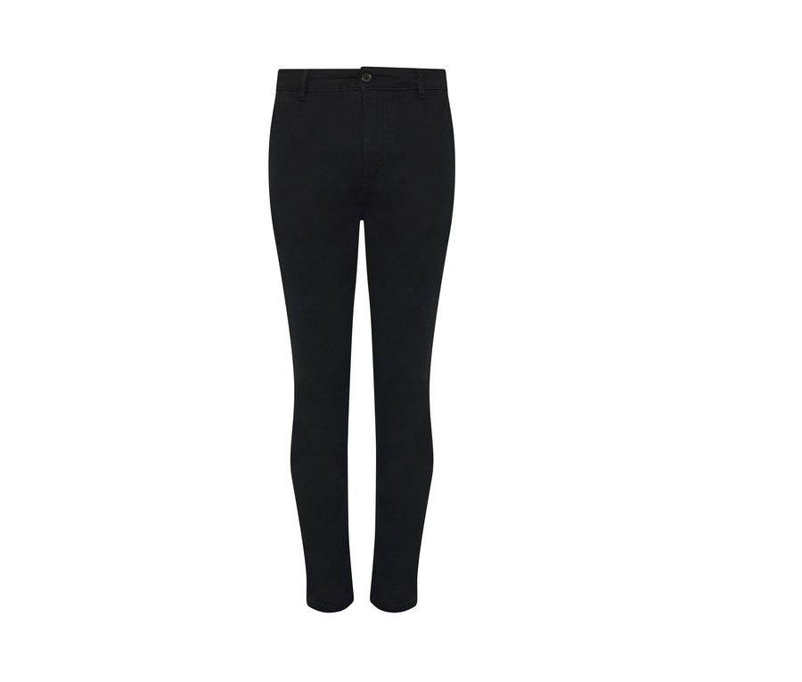 ADAM SLIM CHINOS — Farbe BLACK
