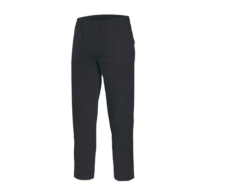 ELASTICATED WAISTBAND TROUSERS — Farbe BLACK