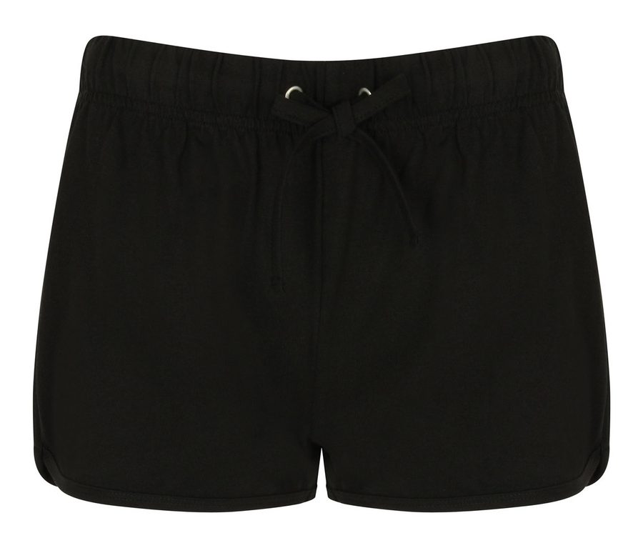 RETRO SHORTS — Farbe BLACK/BLACK