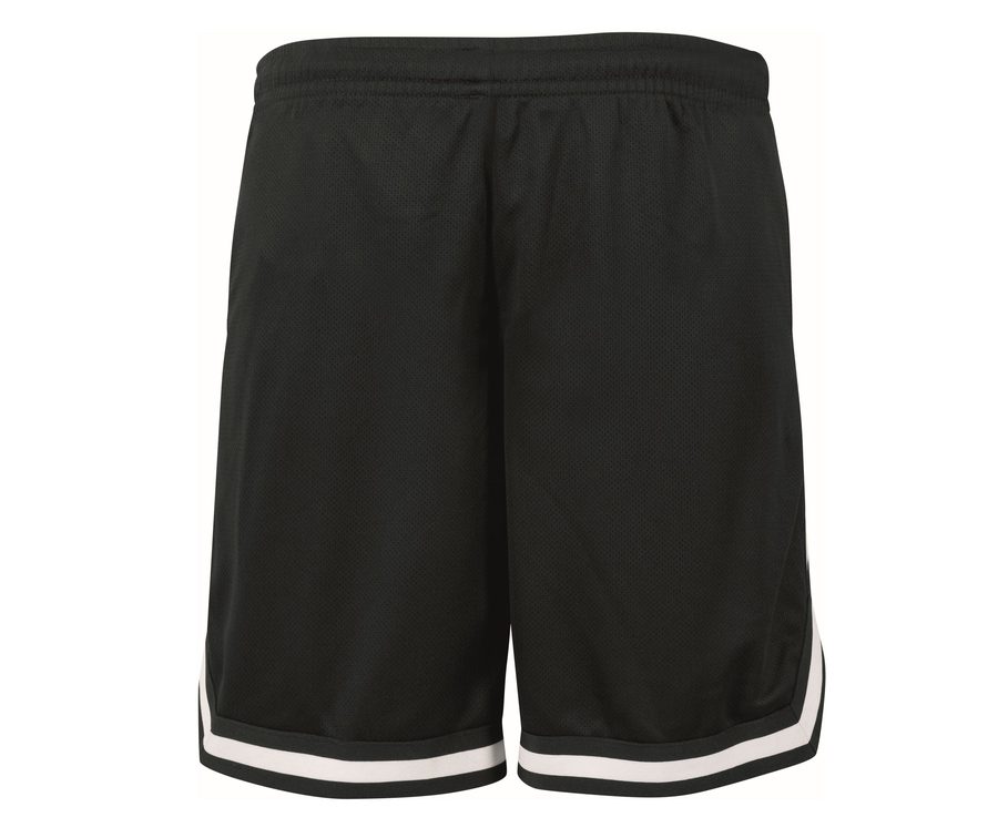 TWO-TONE MESH SHORTS — Farbe BLACK/BLACK/WHITE