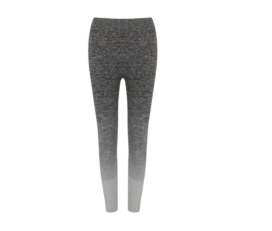 LADIES SEAMLESS LEGGINGS — Farbe DARK GREY/LIGHT GREY MARL