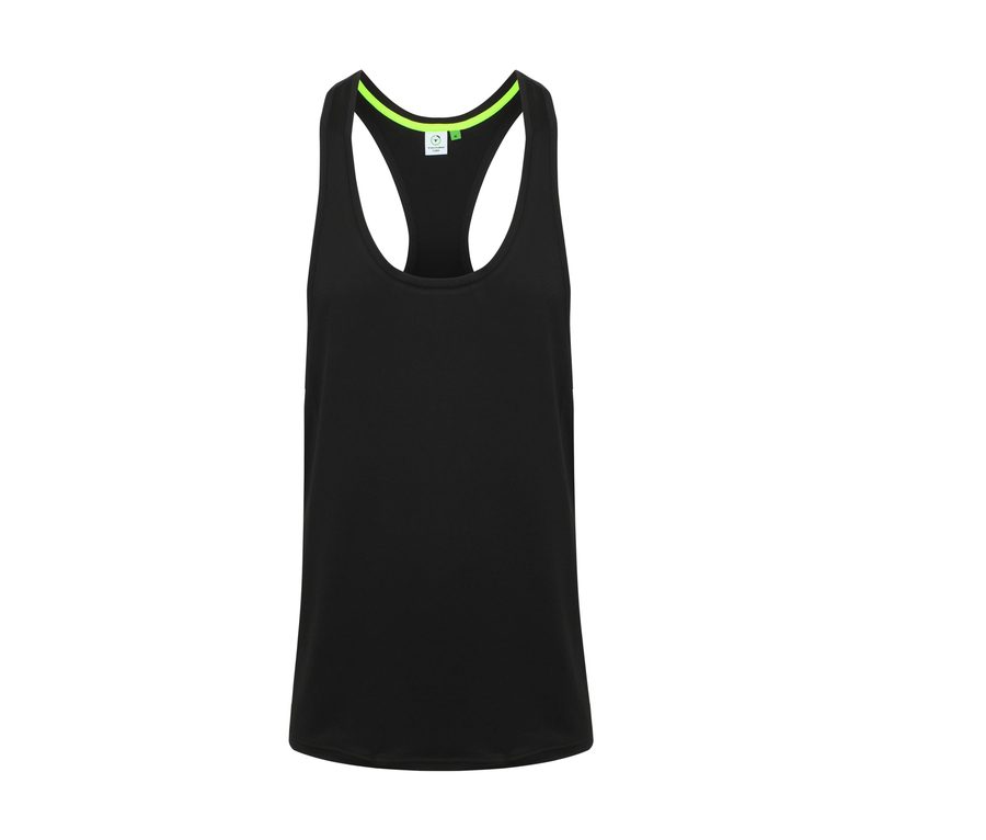 MEN'S MUSCLE VEST — Farbe BLACK