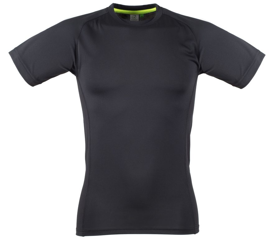 MEN'S SLIM FIT T-SHIRT — Farbe BLACK