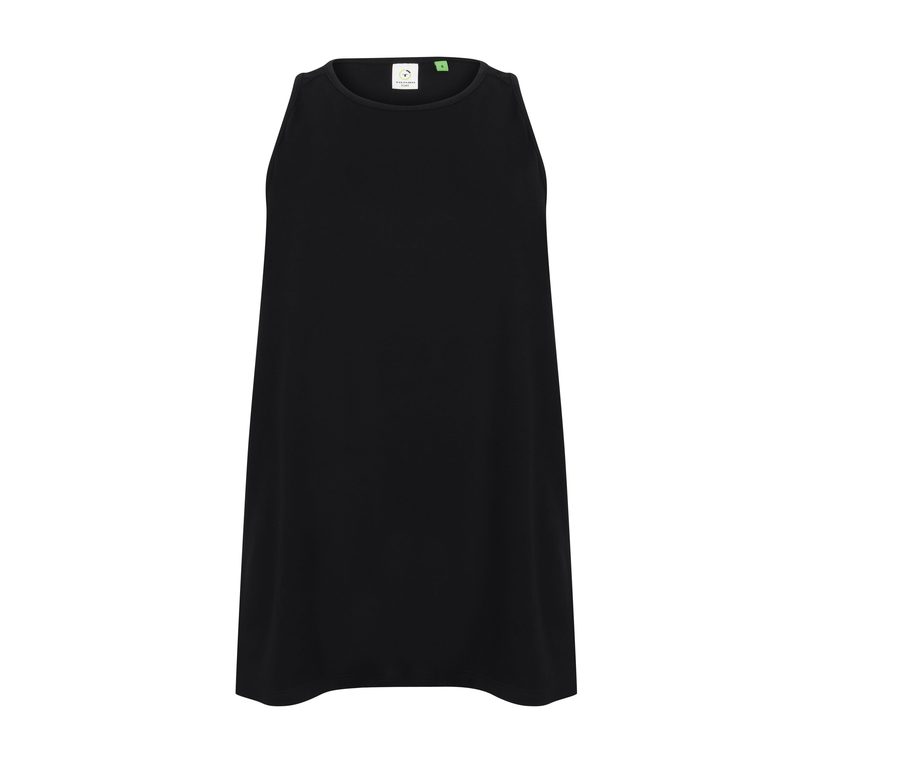 LADIES' OPEN BACK VEST — Farbe BLACK