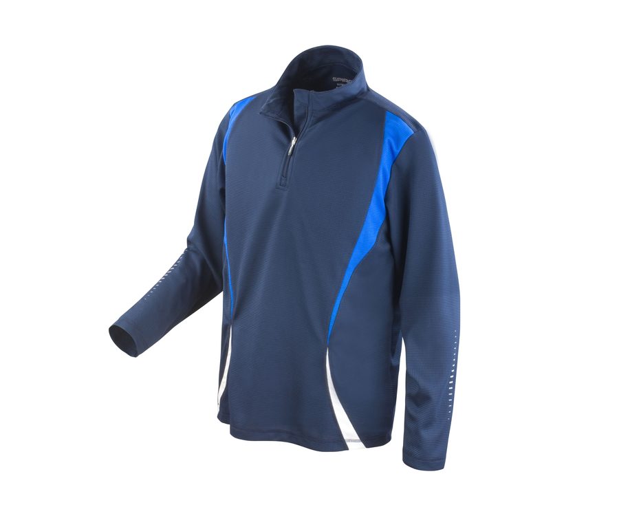 TRIAL TRAINING TOP — Farbe NAVY/ROYAL/WHITE