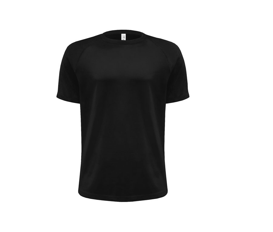 MAN SPORT T-SHIRT — Farbe BLACK