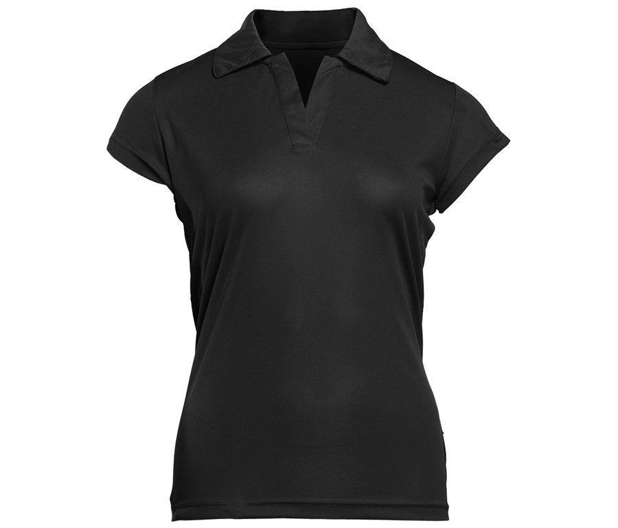 FIRST POLO WOMEN — Farbe BLACK