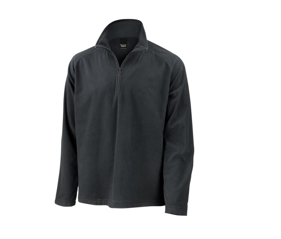 MICROFLEECE TOP — Farbe BLACK