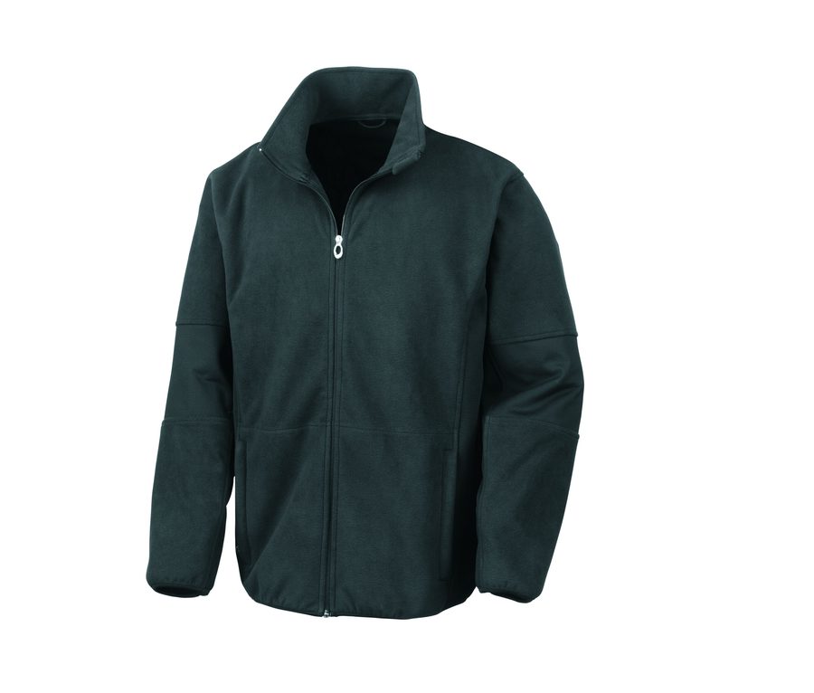 MENS COMBED PILE SOFTSHELL JACKET — Farbe BLACK
