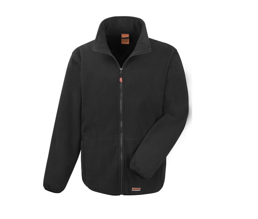 HEAVY DUTY MICROFLEECE — Farbe BLACK