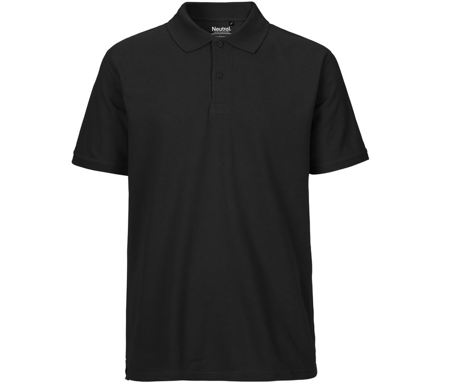 MENS CLASSIC POLO — Farbe BLACK