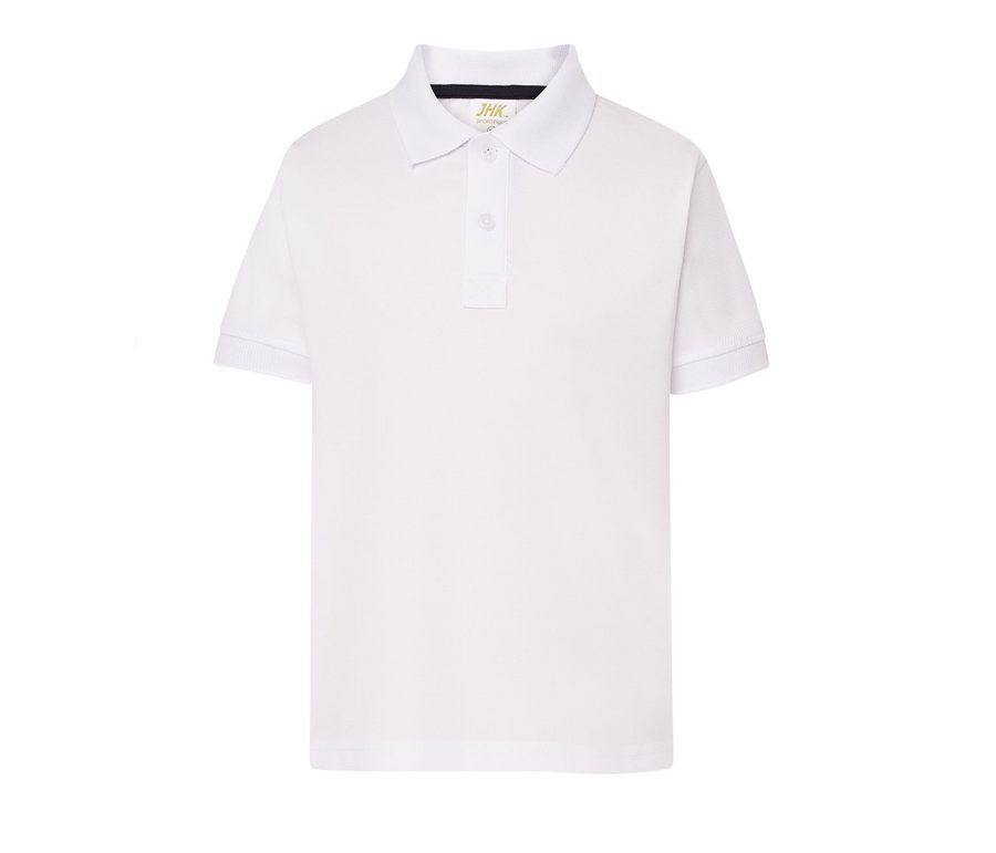 KID SPORT PIQUE POLO — Farbe WHITE