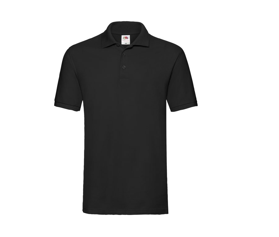 PREMIUM POLO — Farbe BLACK