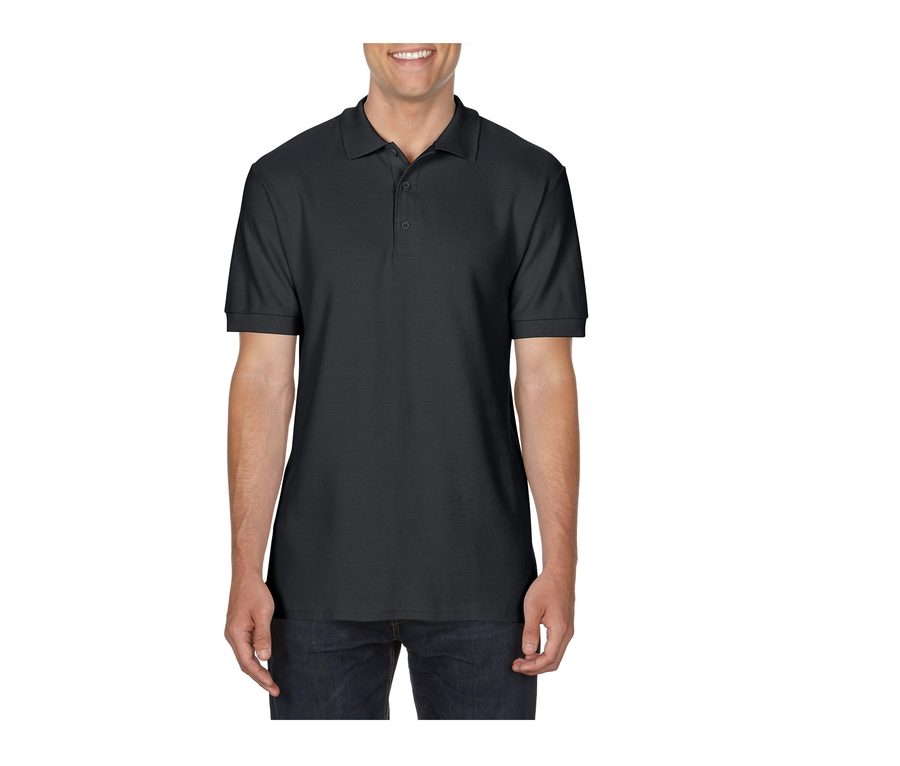 HAMMER ADULT PIQUE POLO — Farbe BLACK