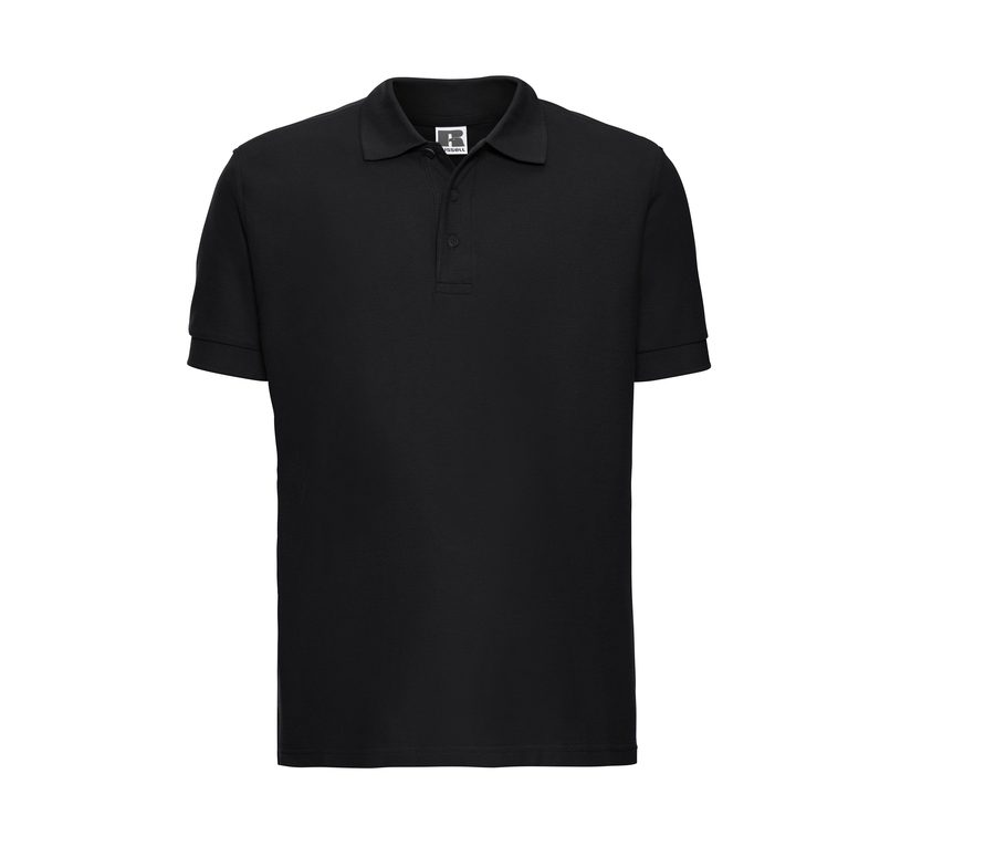 MEN'S ULTIMATE COTTON POLO — Farbe BLACK