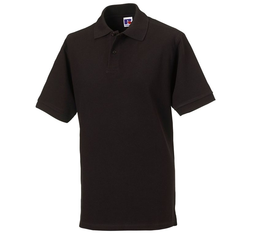 Russel Men's Classic Cotton Polo — Farbe BLACK