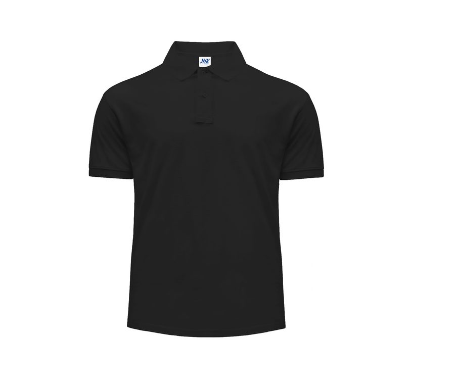 MAN REGULAR POLO — Farbe BLACK